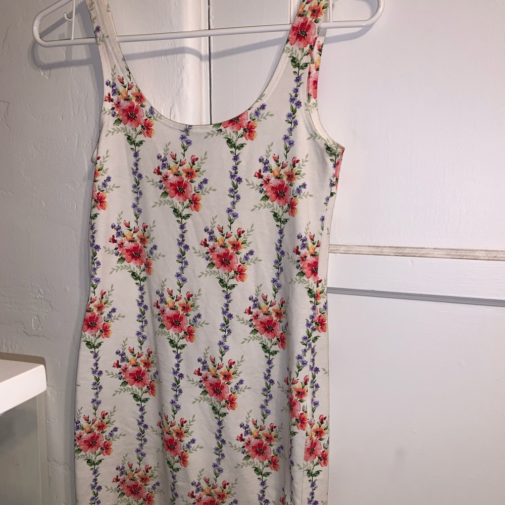 floral casual dress
